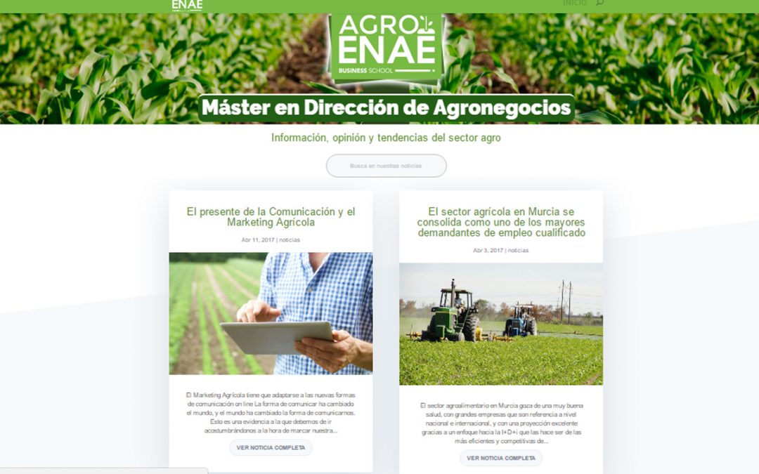 Se presenta Agroinfo, la nueva web de información agrícola